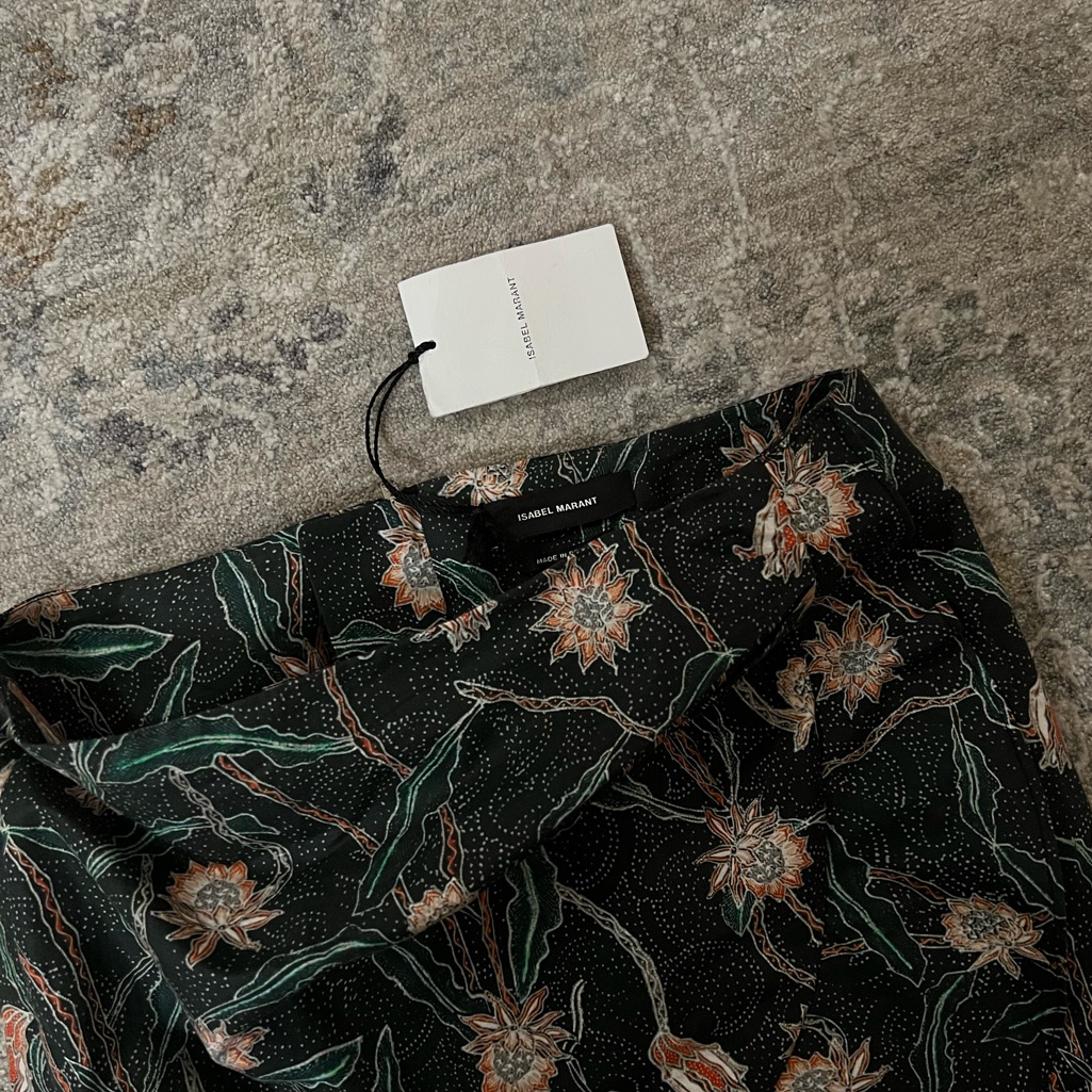 Isabel Marant Ruffled Miniskirt